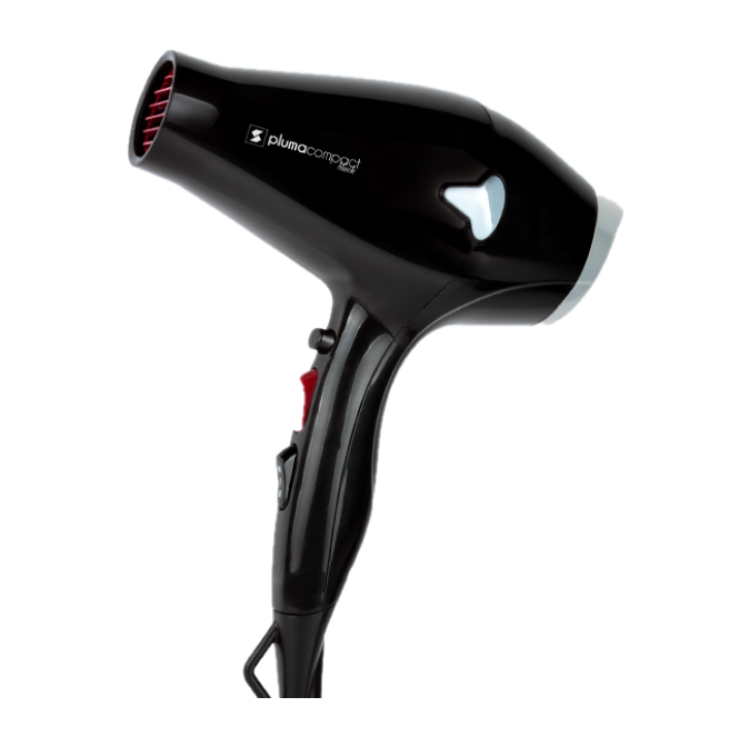 PLUMA COMPACT Secador profesional BLACK