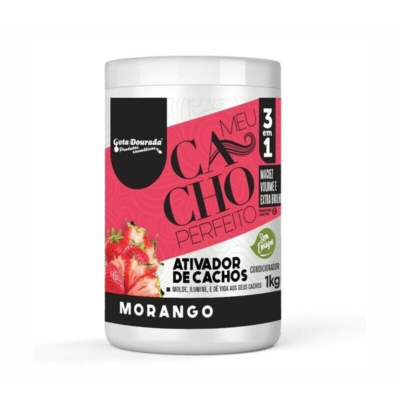Gota Dourada Activador Rizos Perfectos Fresa 1000ml