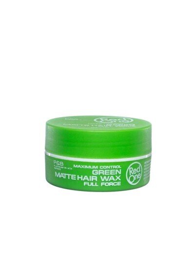 RED ONE Matte Hair Wax GREEN 150ml