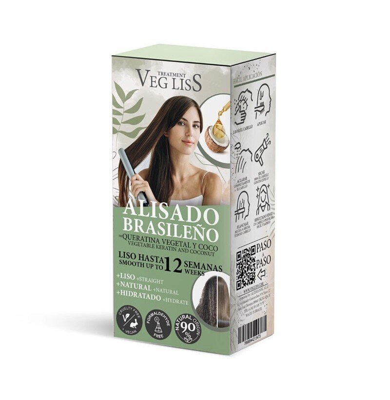 VEG LISS Alisado Brasileño de Keratina Vegetal Vegana