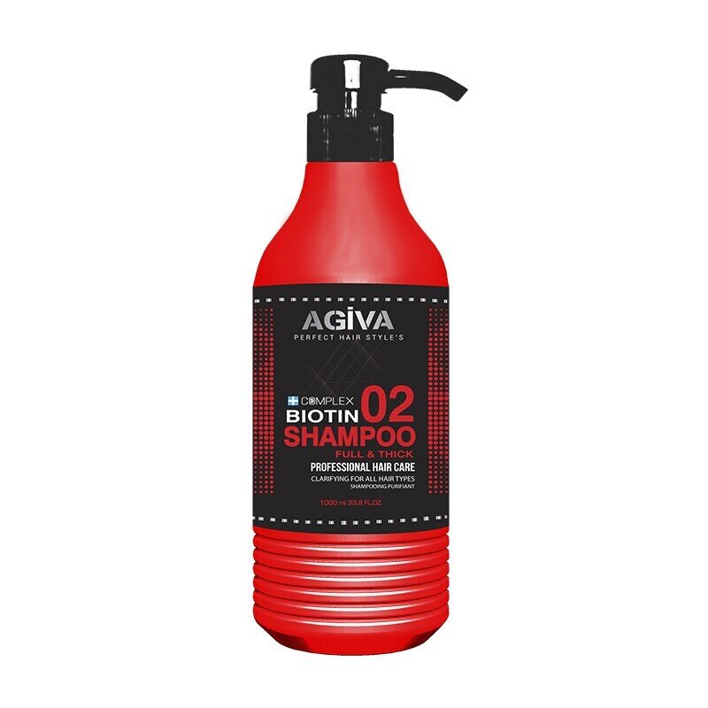 AGIVA - Hair Shampoo 02 BIOTIN COMPLEX 1000ml