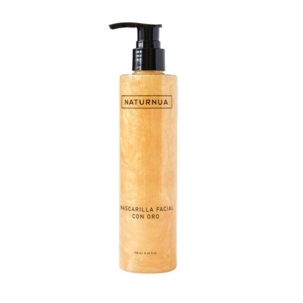 NATURNUA Mascarilla facial ORO Y ÁCIDO HIALURÓNICO - 250 ml.