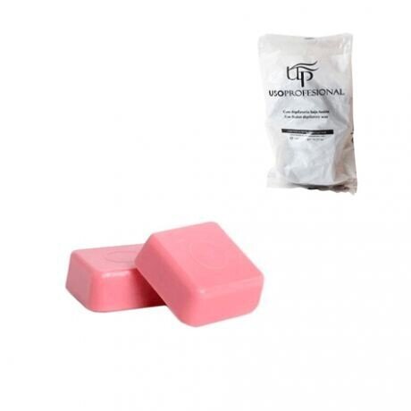 USO PROFESIONAL Cera Caliente Baja Fusión Rosa 1Kg