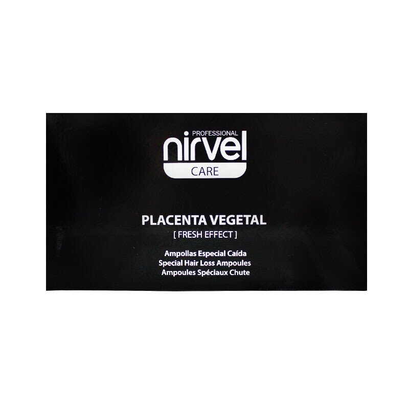 NIRVEL Placenta Vegetal Ampollas Control Caída 10x10ml