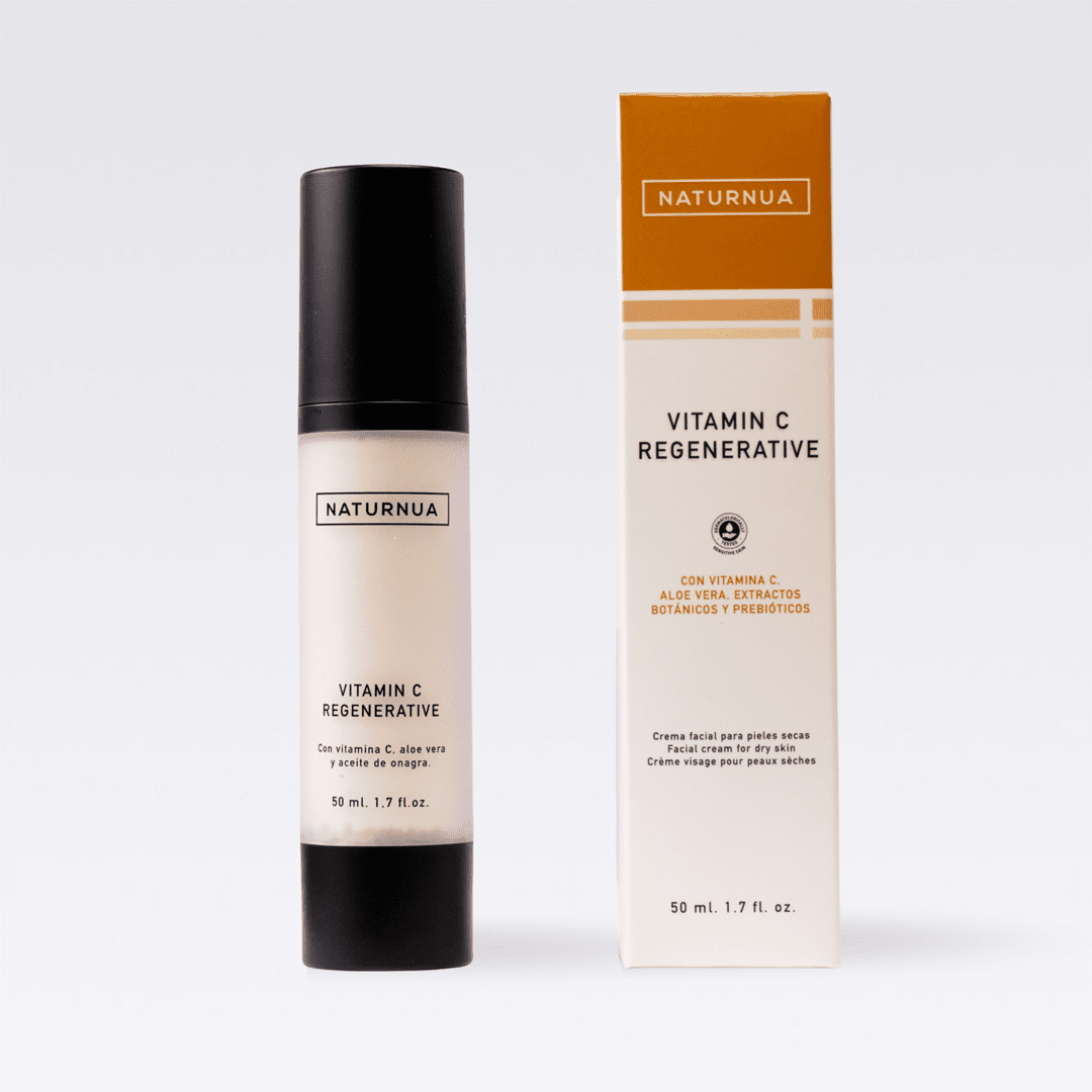 NATURNUA VITAMIN C REGENERATIVE (Crema facial pieles secas) 50 ml