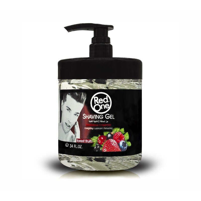 RED ONE Gel de afeitado - Face Refresh FOREST FRUITS 1000ml