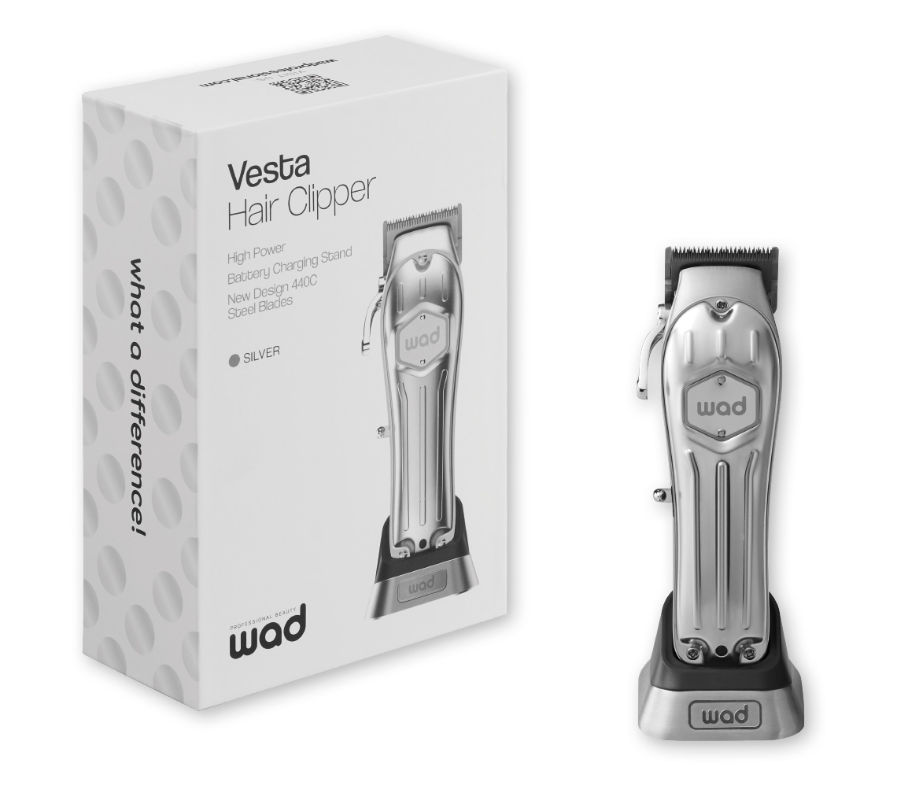 WAD VESTA Hair Clipper Silver
