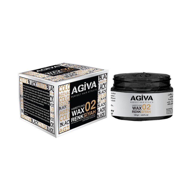 AGIVA – Hairpigment Wax 02 Negro 120 g