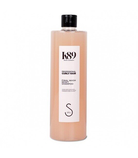 K89 CURLY HAIR Final Wash-Reset Shampoo 500ml