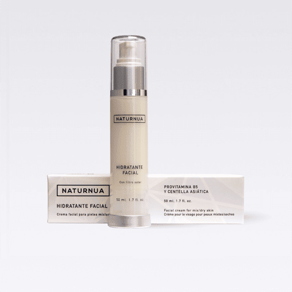 NATURNUA Hidratante Facial (Crema Facial) 50 ml